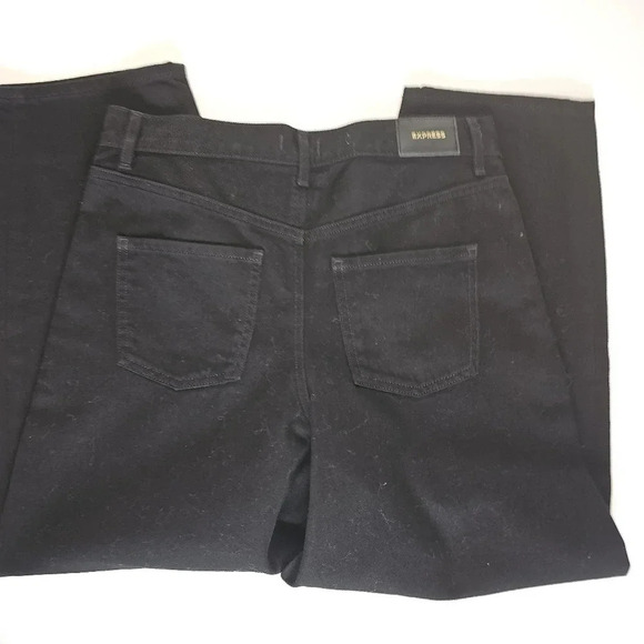 High Waisted Black Balloon Leg Jeans - Picture 5 of 6